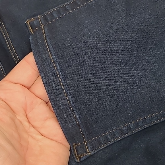 NWOT STYLE & CO DARK BLUE DENIM SKINNY LEG STRETCH JEANS - Picture 11 of 13